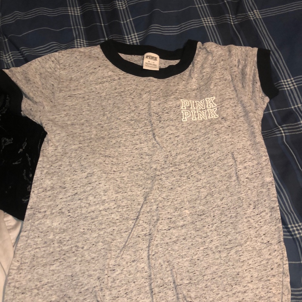 Victoria secret grey top:)